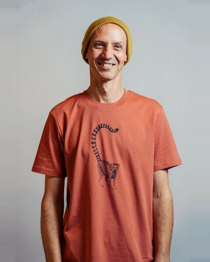 NanMa Bio-Baumwoll-Shirt Lemur