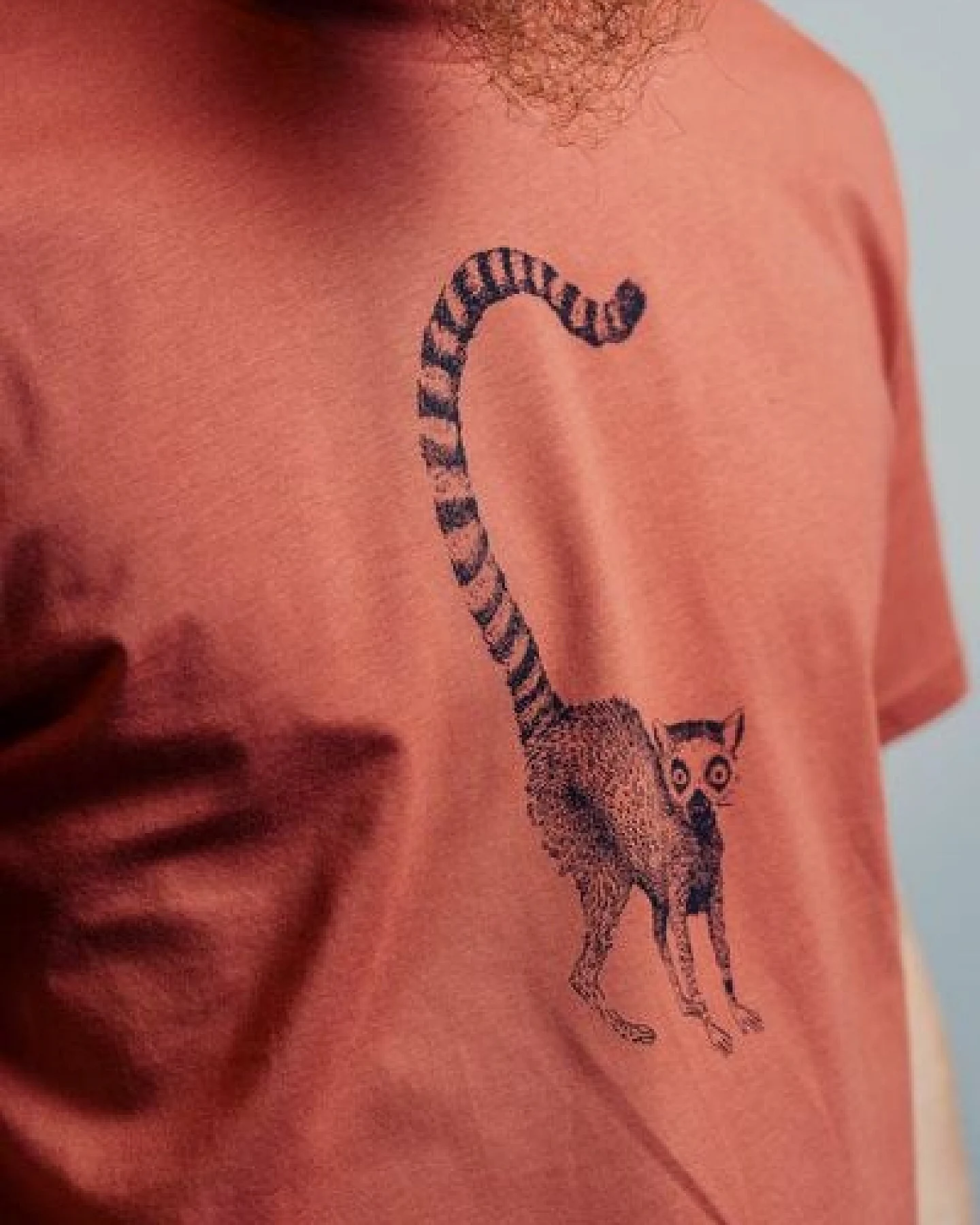 NanMa Bio-Baumwoll-Shirt Lemur – Ansicht 4