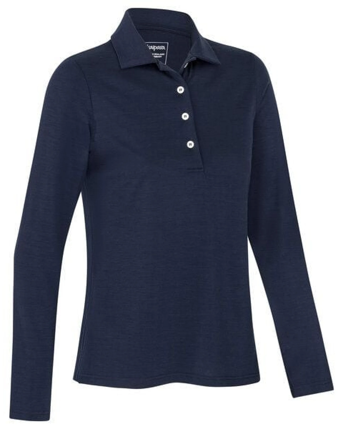 Kaipara - Merino Sportswear URBAN Merino Poloshirt Damen Langarm Regular 200 – Ansicht 4