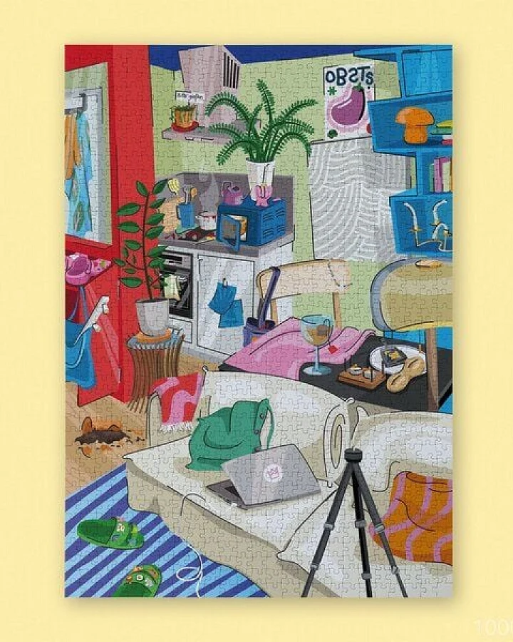 Willa Wunst In der Casa Carlo Puzzle