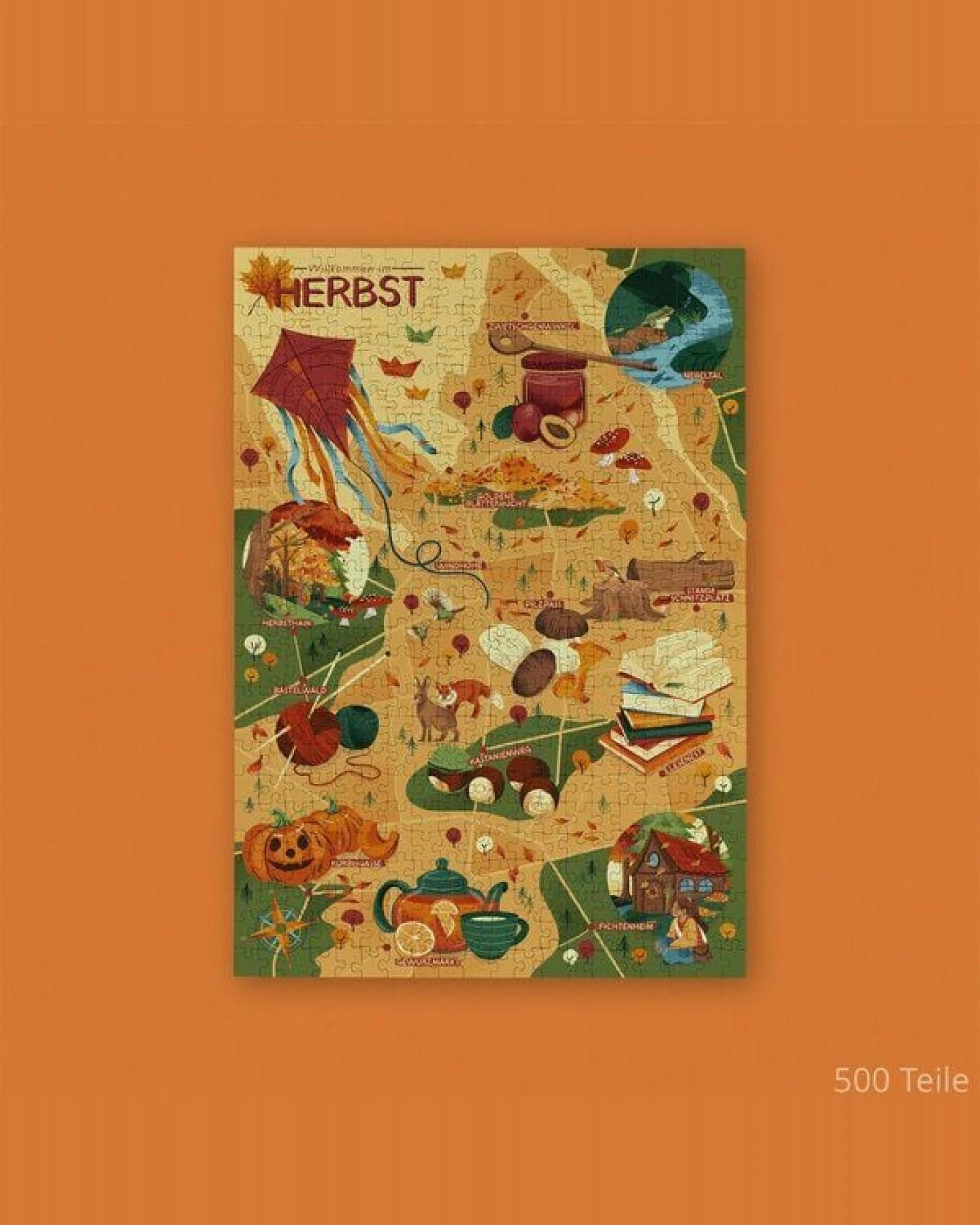 Willa Wunst Herbst Puzzle – Ansicht 4
