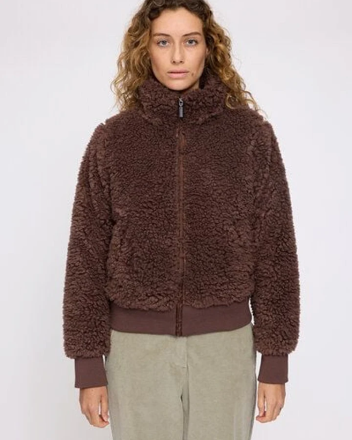 Mazine Flauschjacke aus recykeltem Plastik