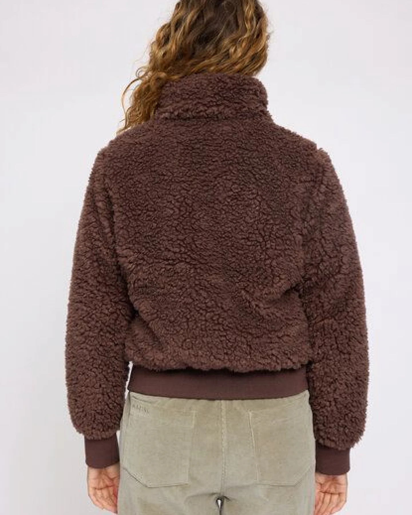 Mazine Flauschjacke aus recykeltem Plastik – Ansicht 2