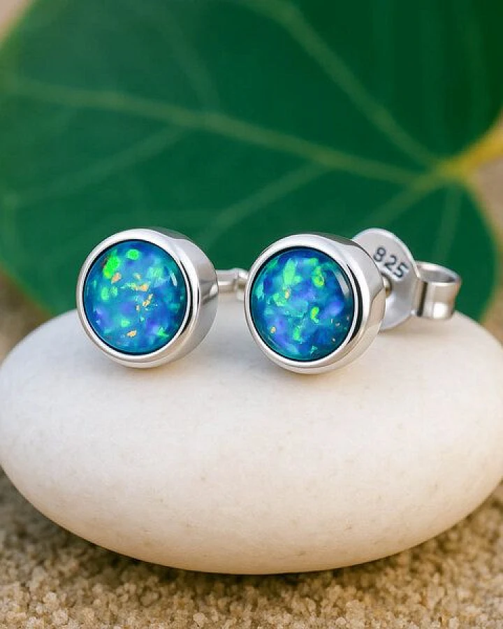 Spirit of Island Opal Ohrstecker