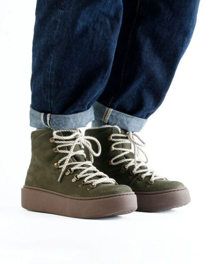Grand Step Shoes Benja, gefütterte Schnürboots