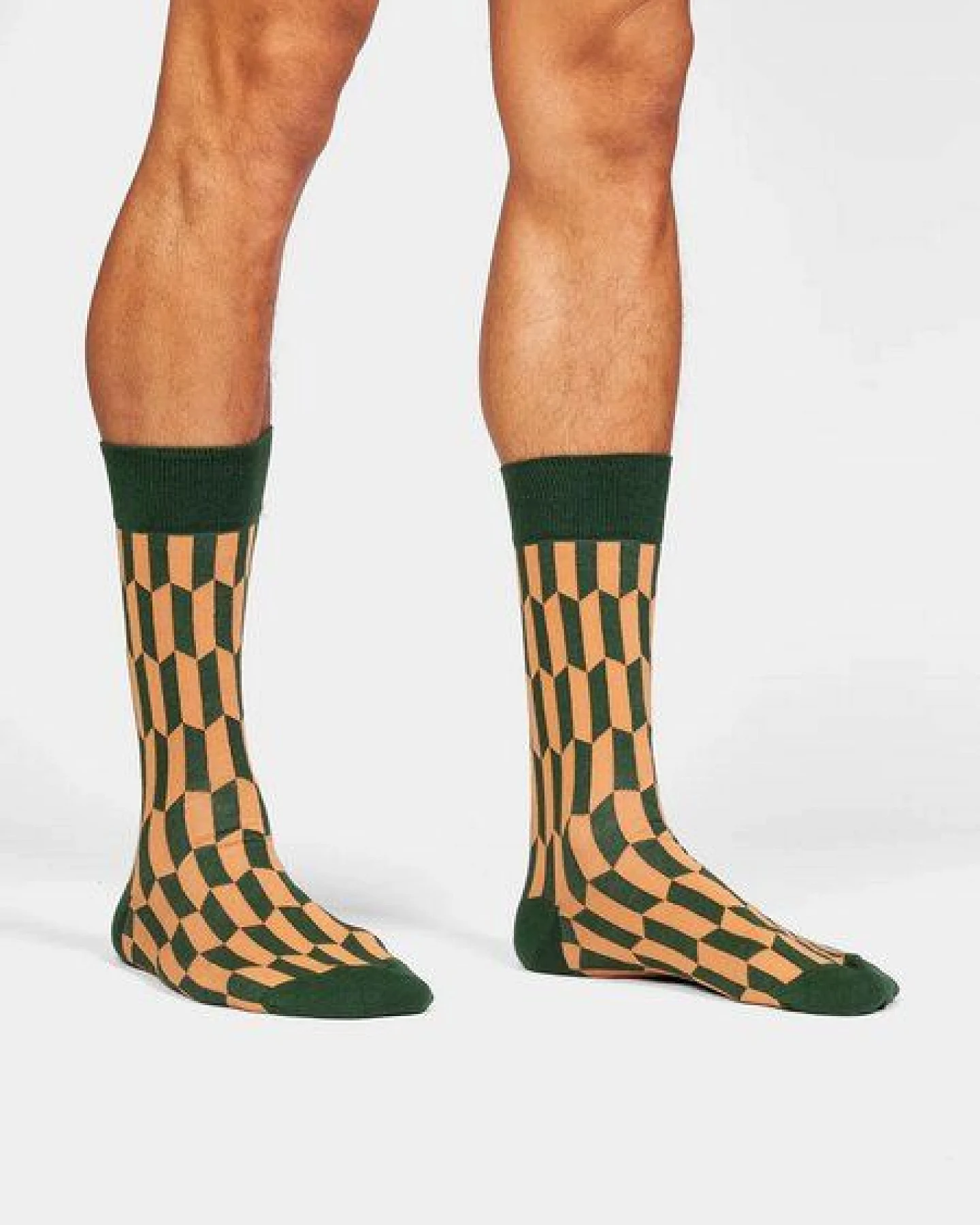 DillySocks Bunte Socken, Bio Baumwolle, Geo Grove – Ansicht 2