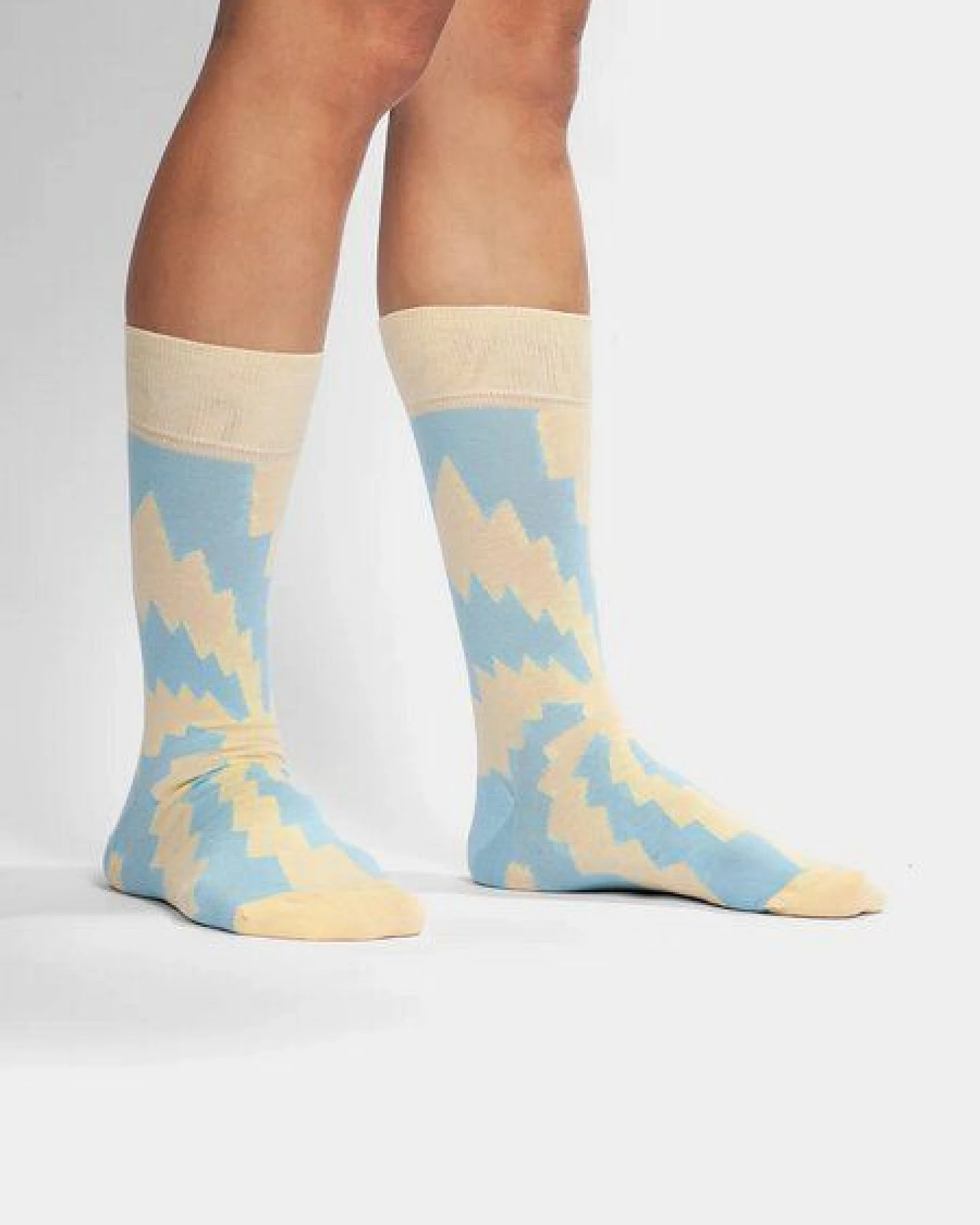 DillySocks Bunte Socken, Bio Baumwolle, Prosperous Propeller – Ansicht 2