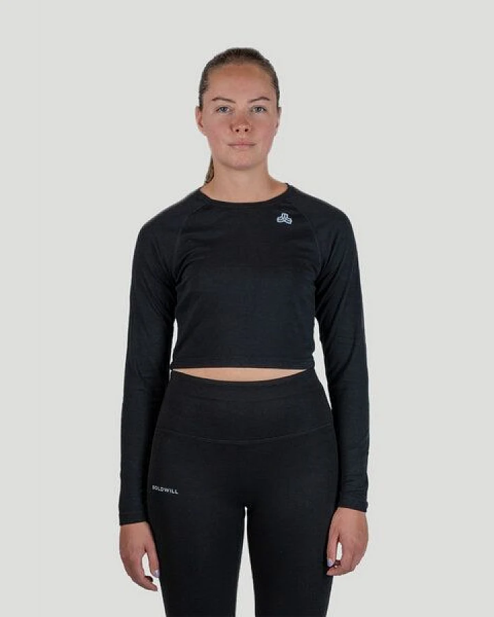Boldwill [PF62.Wood] Longsleeve Crop Top