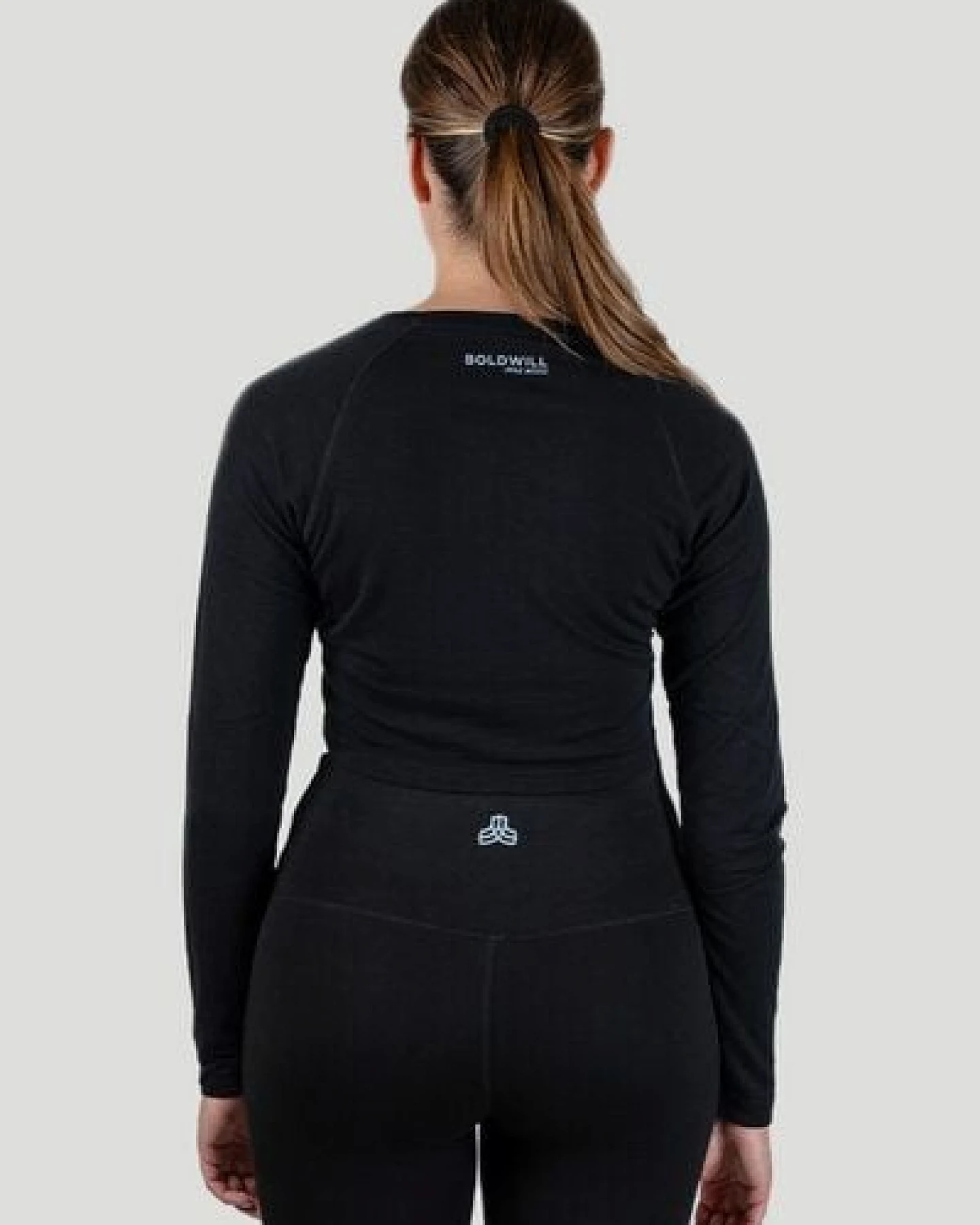 Boldwill [PF62.Wood] Longsleeve Crop Top – Ansicht 4