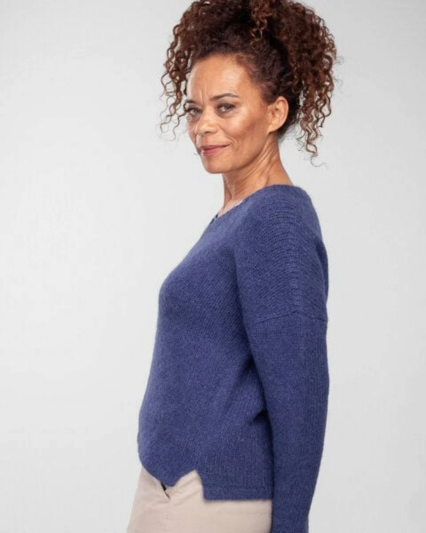 Alma & Lovis Pullover im Alpaka-Material-Mix – Ansicht 4