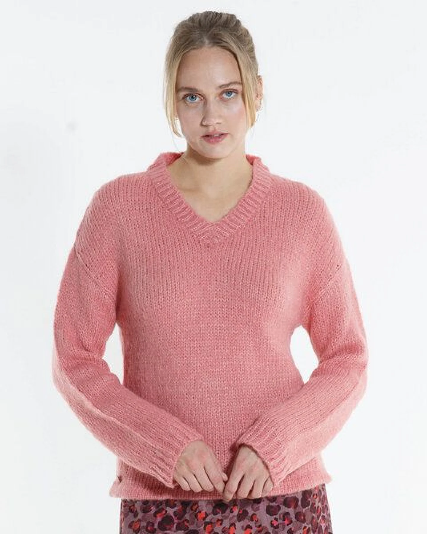 Alma & Lovis Pullover im Alpaka-Material-Mix – Ansicht 3