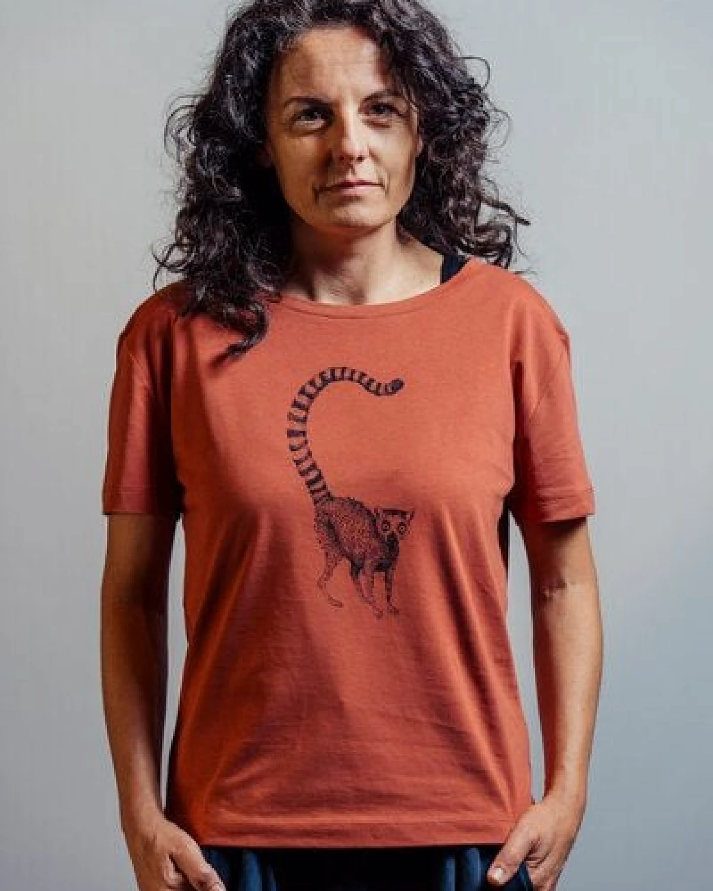 NanMa Bio-Baumwoll-Shirt Lemur – Ansicht 2