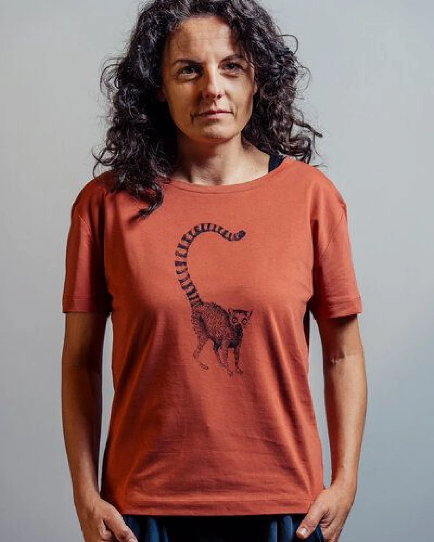 NanMa Bio-Baumwoll-Shirt Lemur – Ansicht 2