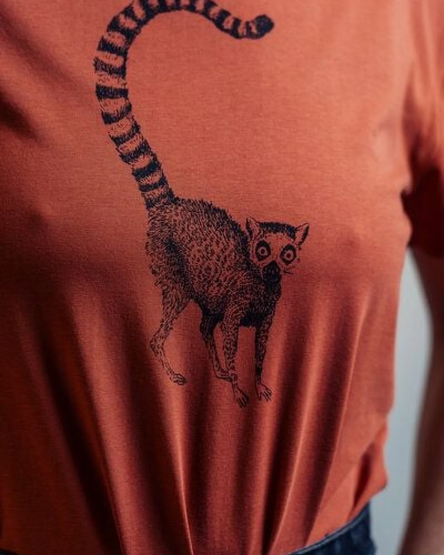 NanMa Bio-Baumwoll-Shirt Lemur – Ansicht 3
