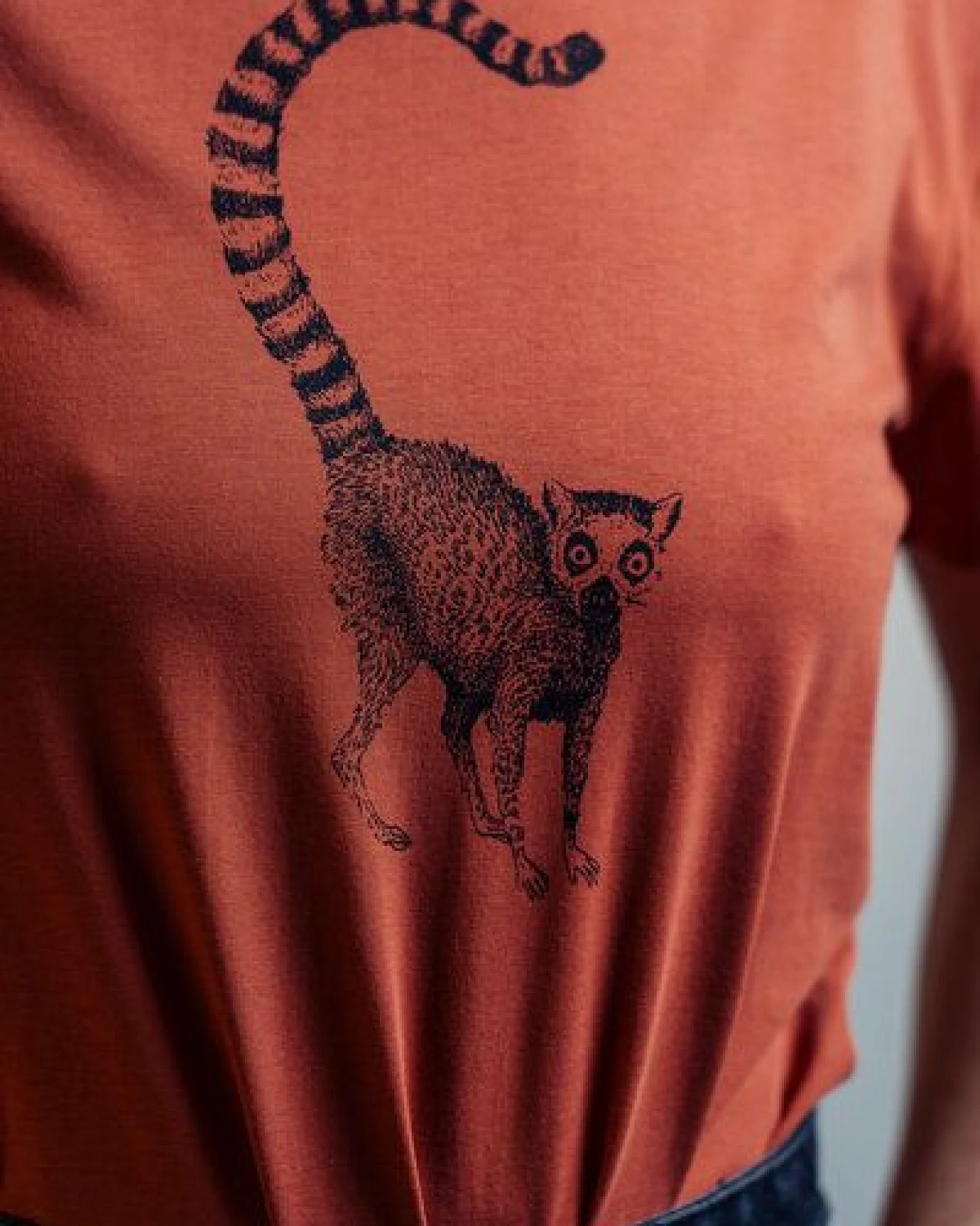 NanMa Bio-Baumwoll-Shirt Lemur – Ansicht 3