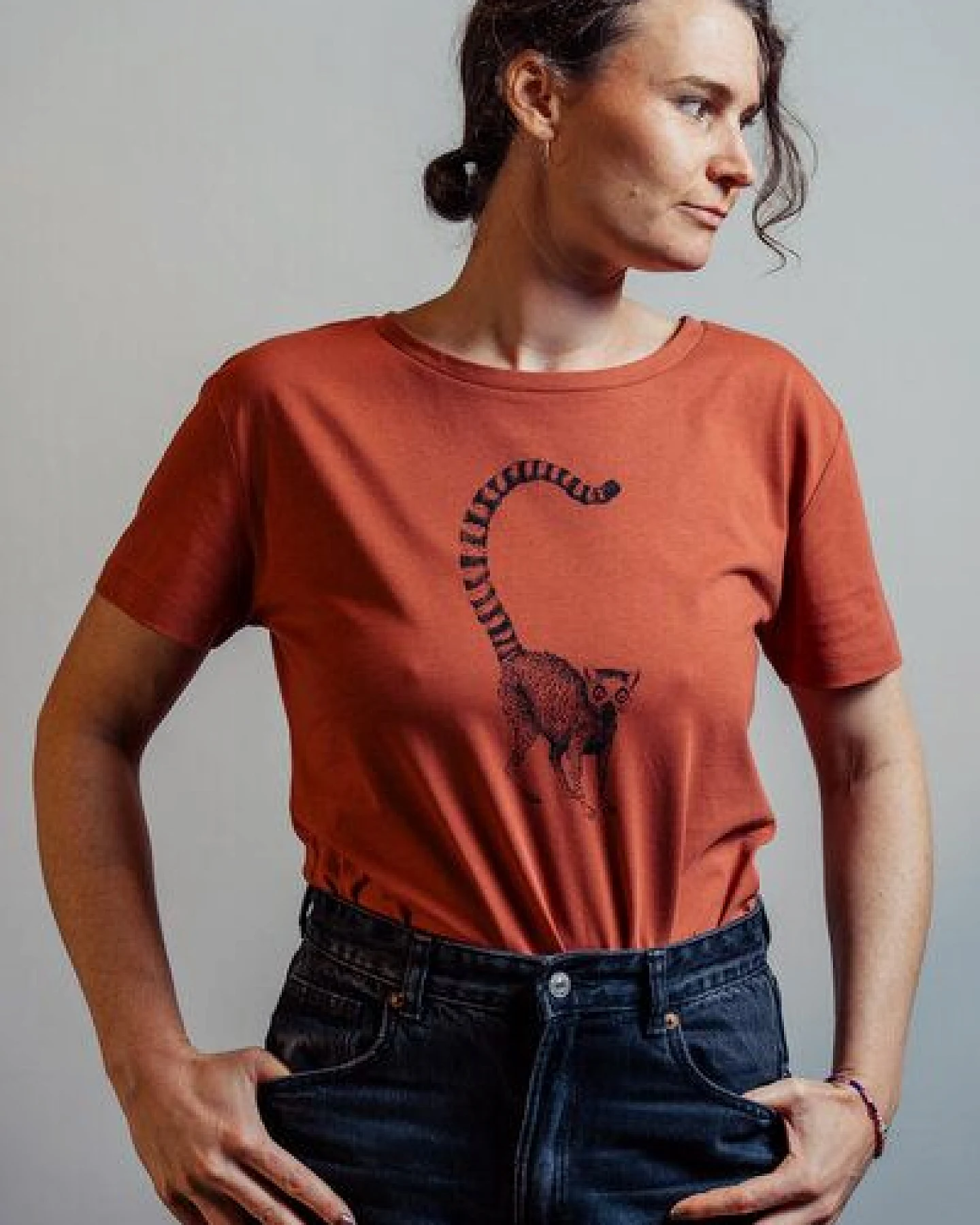 NanMa Bio-Baumwoll-Shirt Lemur – Ansicht 4