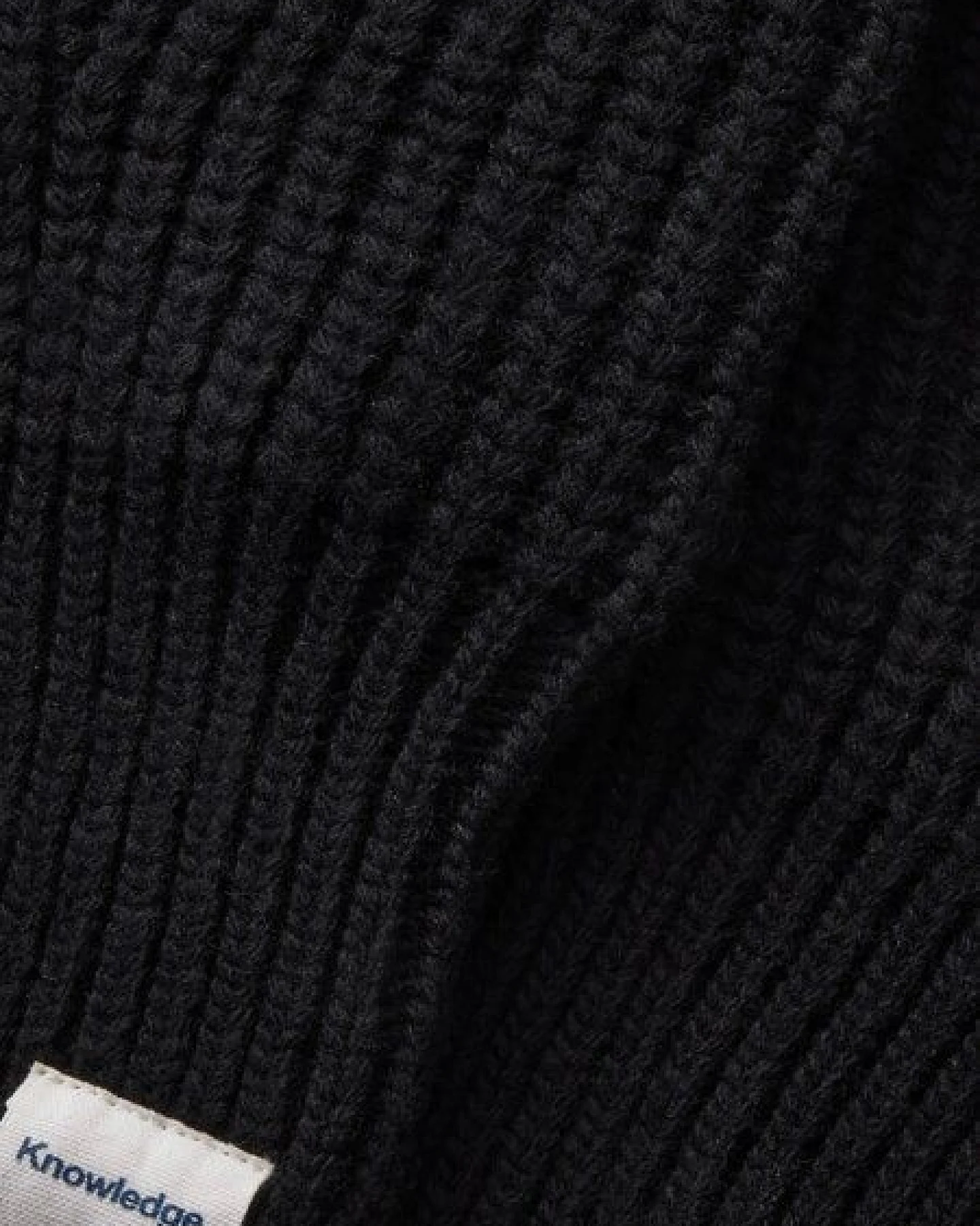 KnowledgeCotton Apparel Lambswool Patent Knit Gloves – Ansicht 2