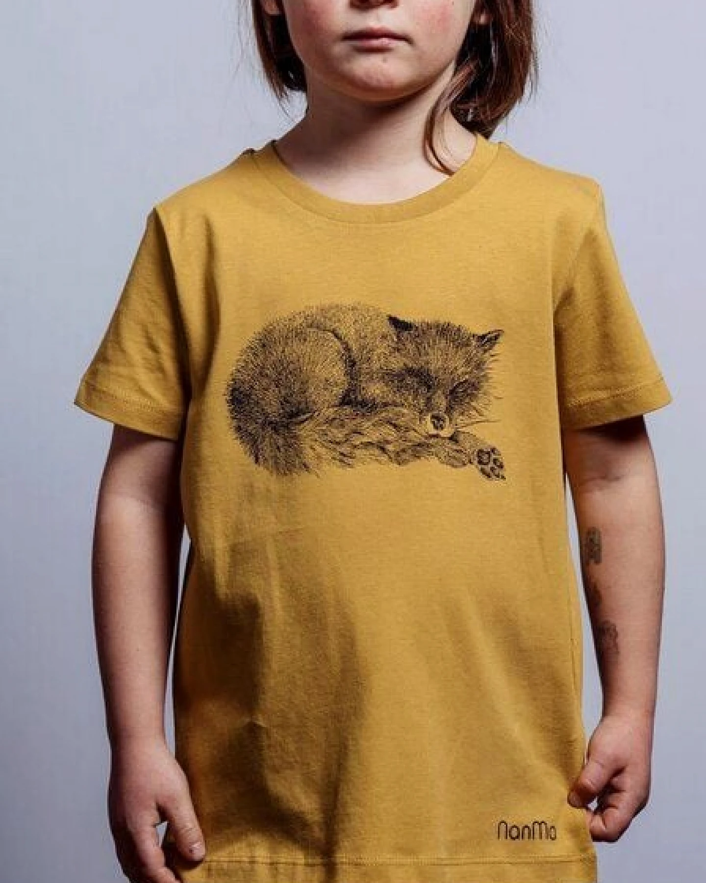 NanMa Bio-Baumwoll-Shirt Fuchs – Ansicht 3