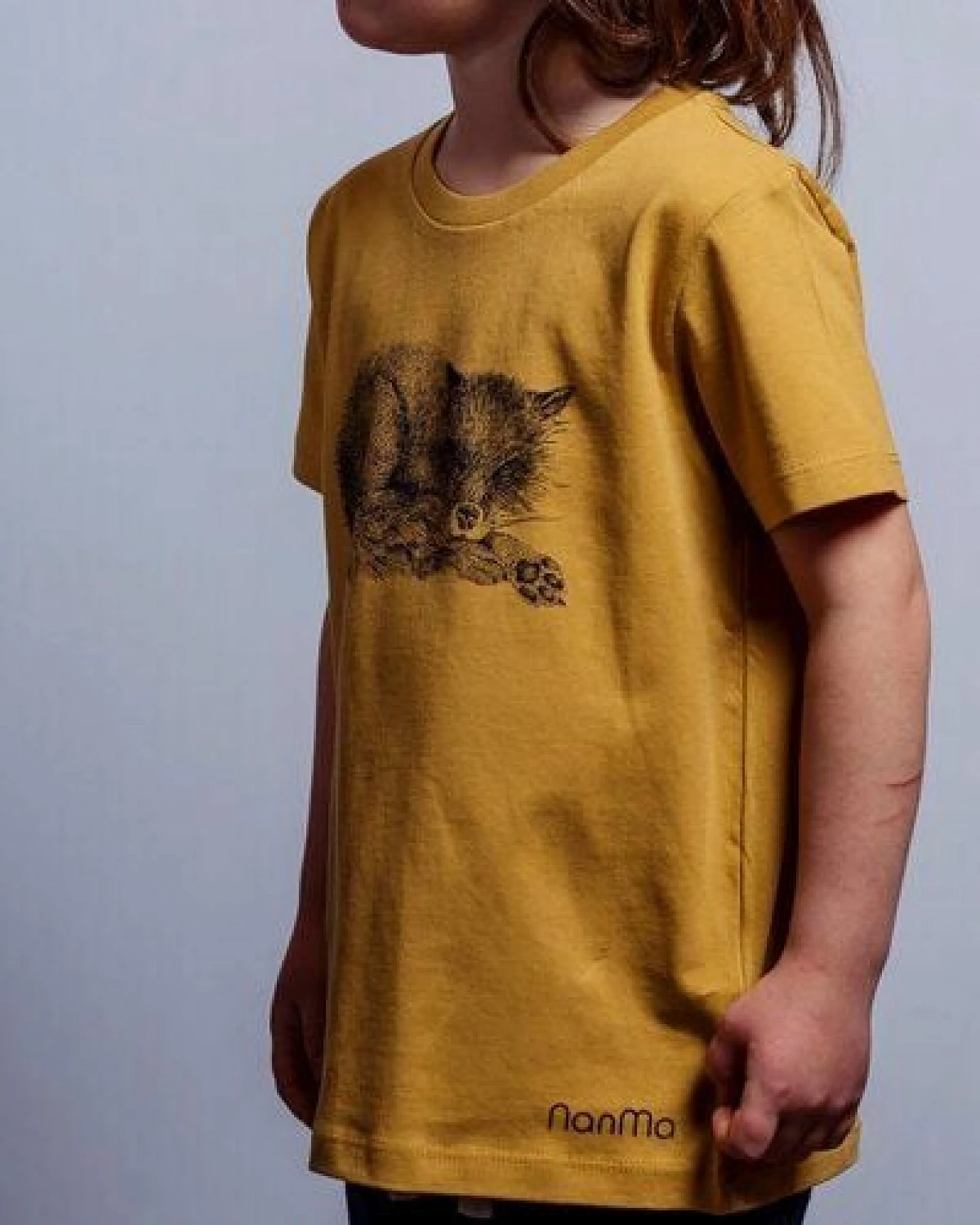 NanMa Bio-Baumwoll-Shirt Fuchs – Ansicht 4