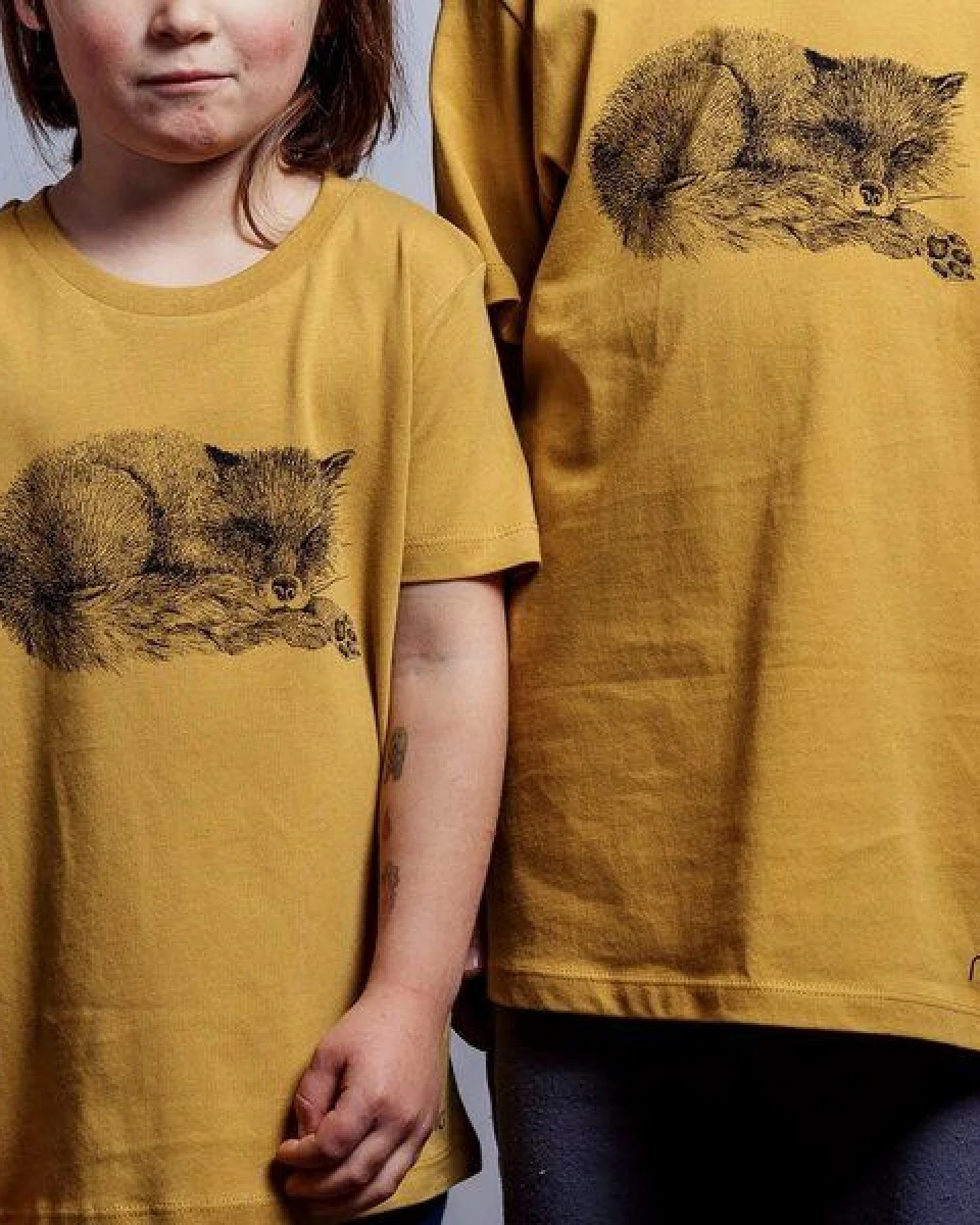 NanMa Bio-Baumwoll-Shirt Fuchs – Ansicht 2