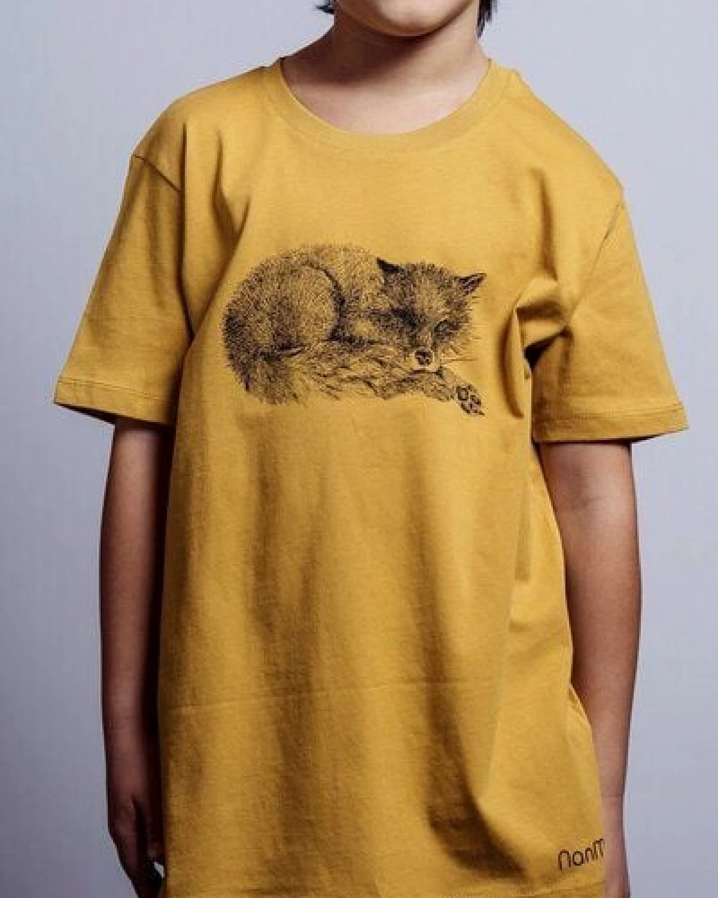 NanMa Bio-Baumwoll-Shirt Fuchs – Ansicht 3