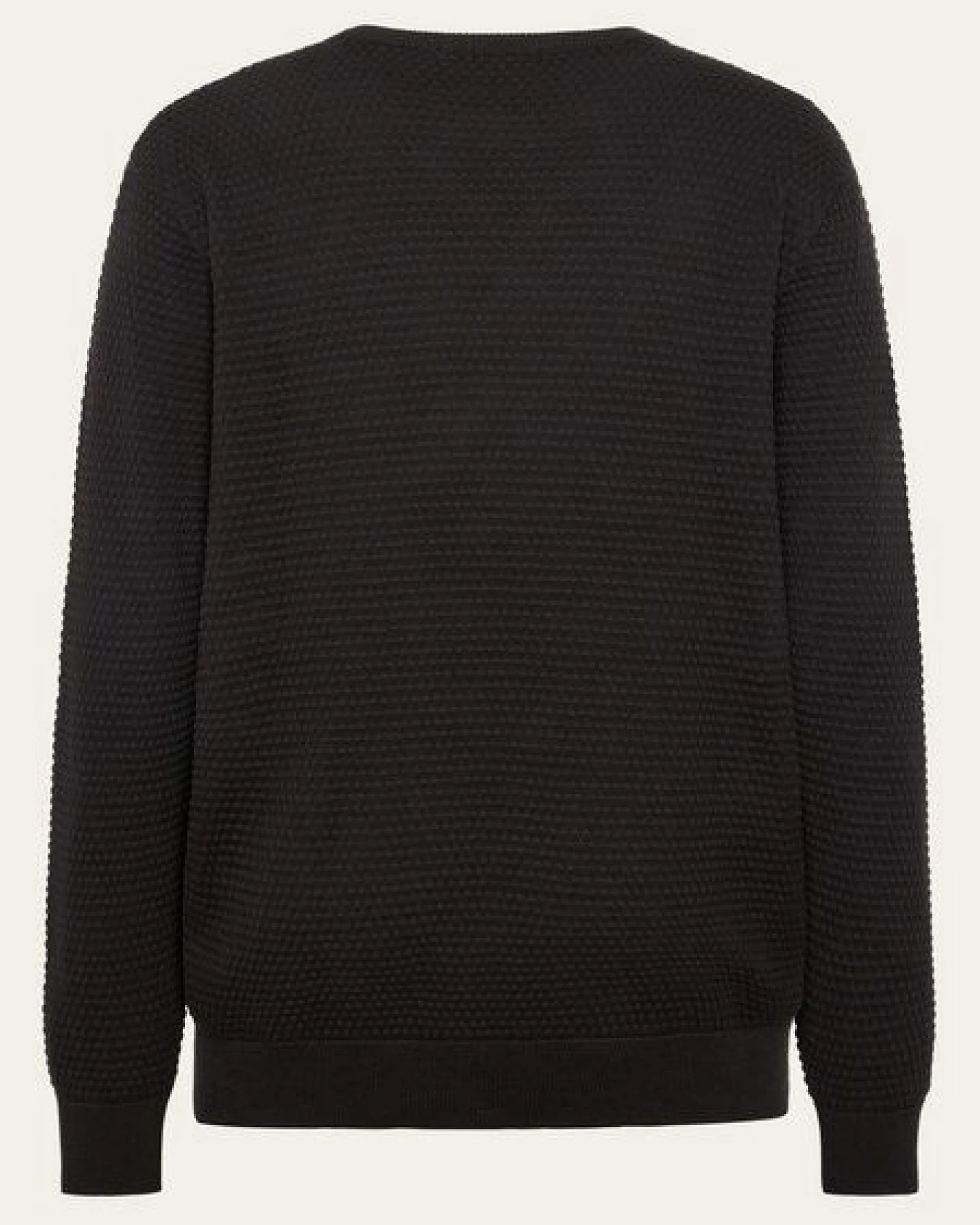 KnowledgeCotton Apparel Bubble Knit Crew Neck – Ansicht 3