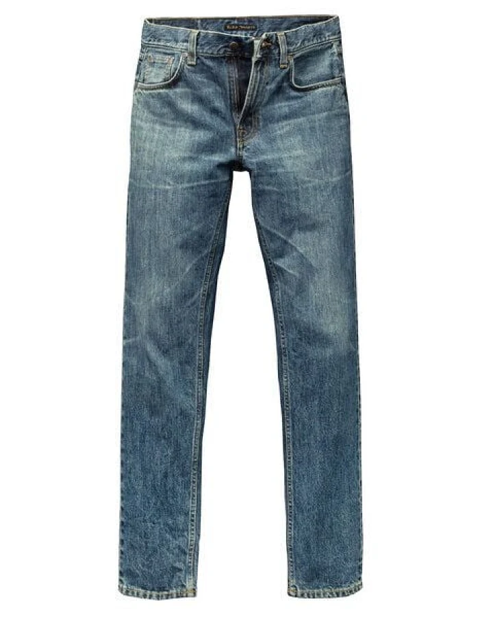 Nudie Jeans Straight Fit Jeans Gritty Jackson - Thriller Tracks