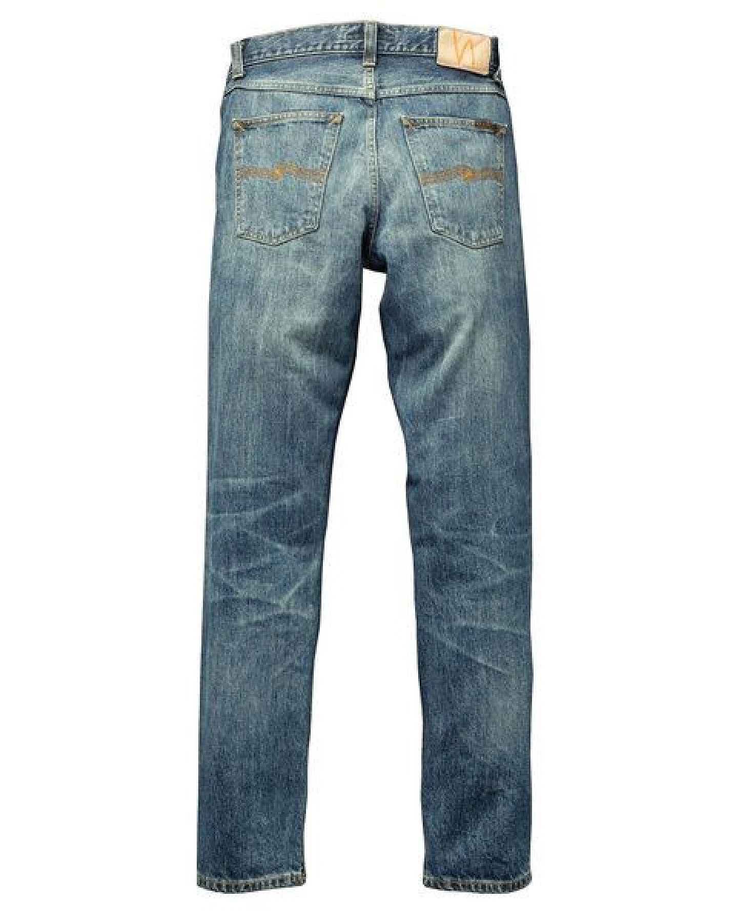 Nudie Jeans Straight Fit Jeans Gritty Jackson - Thriller Tracks – Ansicht 2