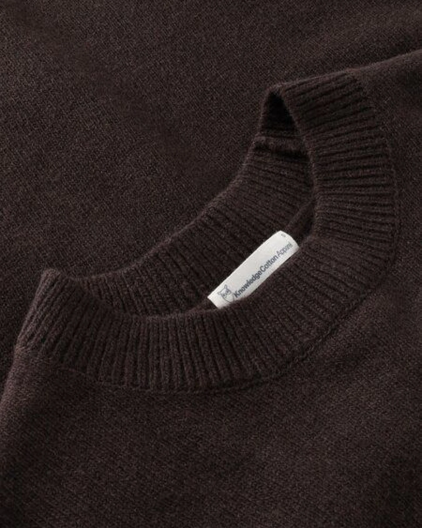 KnowledgeCotton Apparel Strickpullover aus Lammwolle – Ansicht 4