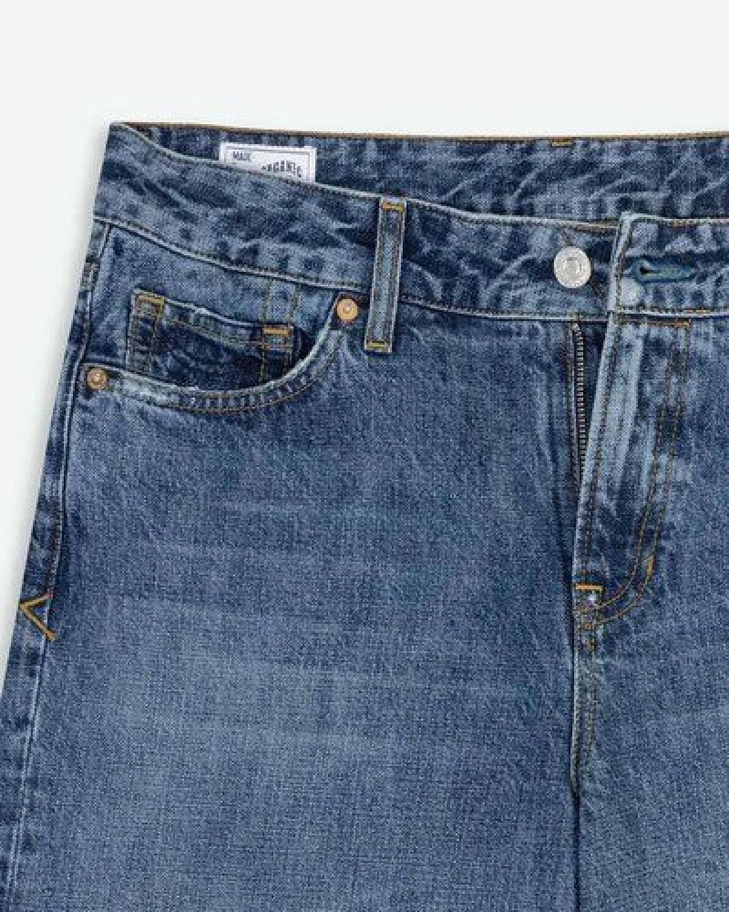 Kings Of Indigo JOAN Low Rise Loose Ceky Blue Worn – Ansicht 2