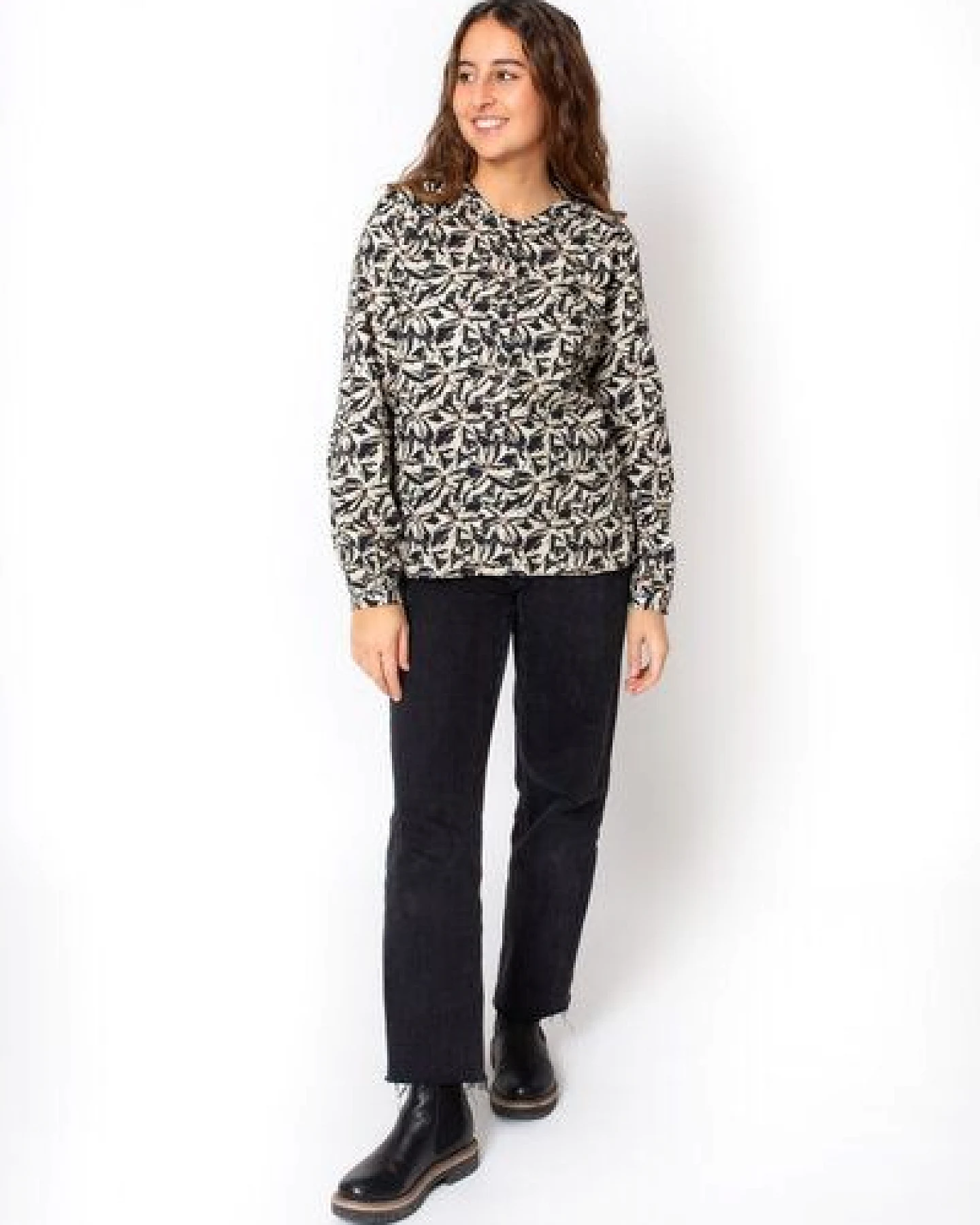 Zerum Langarm-Bluse Valerie – Ansicht 3