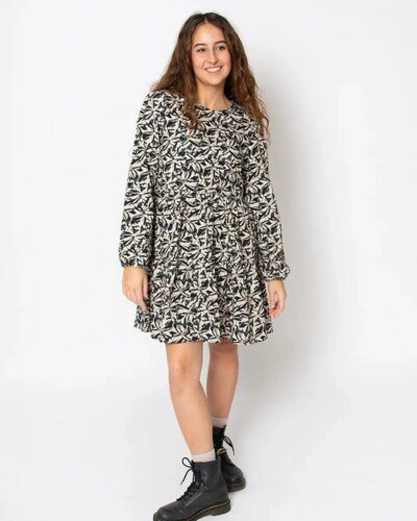 Zerum Langarm-Kleid Lissy – Ansicht 3
