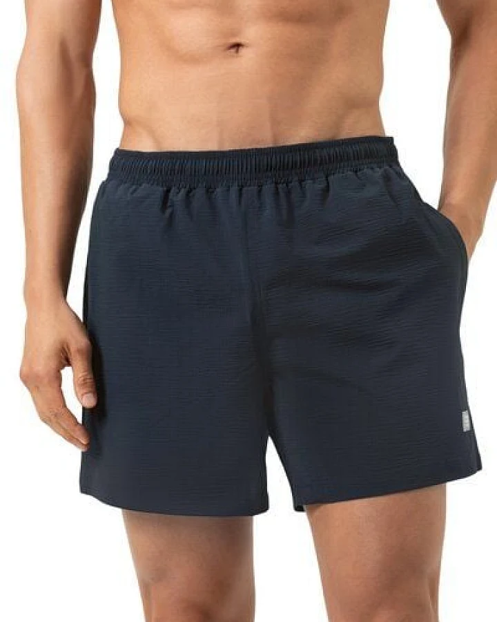Mey Badeshort / Surfshort gestreift mit Seitentaschen "Coastal Crinkle"