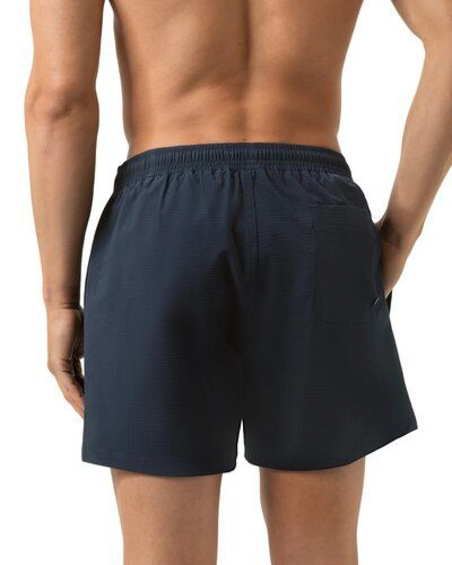 Mey Badeshort / Surfshort gestreift mit Seitentaschen "Coastal Crinkle" – Ansicht 2