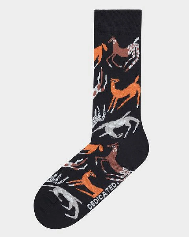 DEDICATED Sigtuna Socken Mustang Party - Black