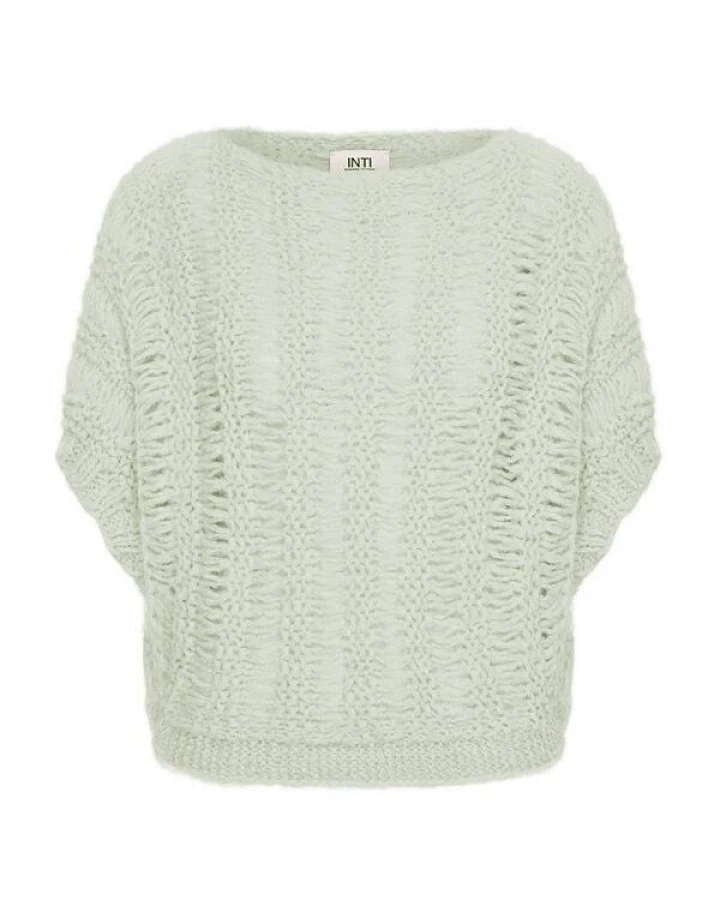 INTI Knitwear Irma superflauschiger Alpaka-Kurz-Pulli