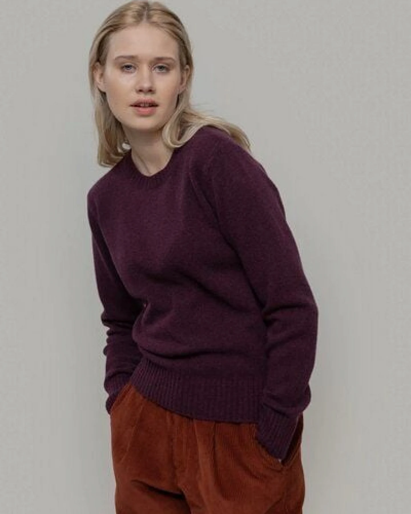 Rifò LAURA - Pullover aus recycelter Wolle – Ansicht 4
