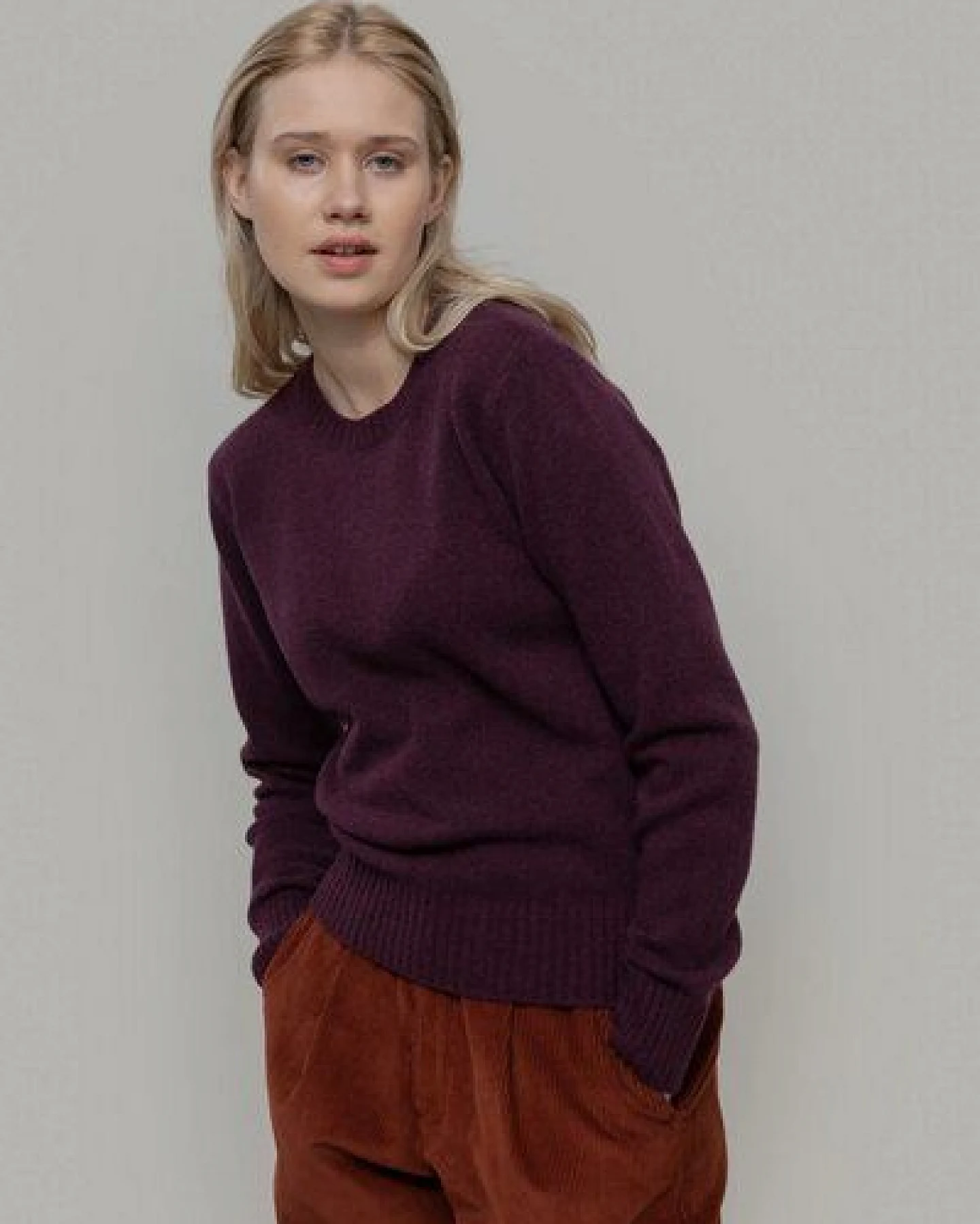 Rifò LAURA - Pullover aus recycelter Wolle – Ansicht 3