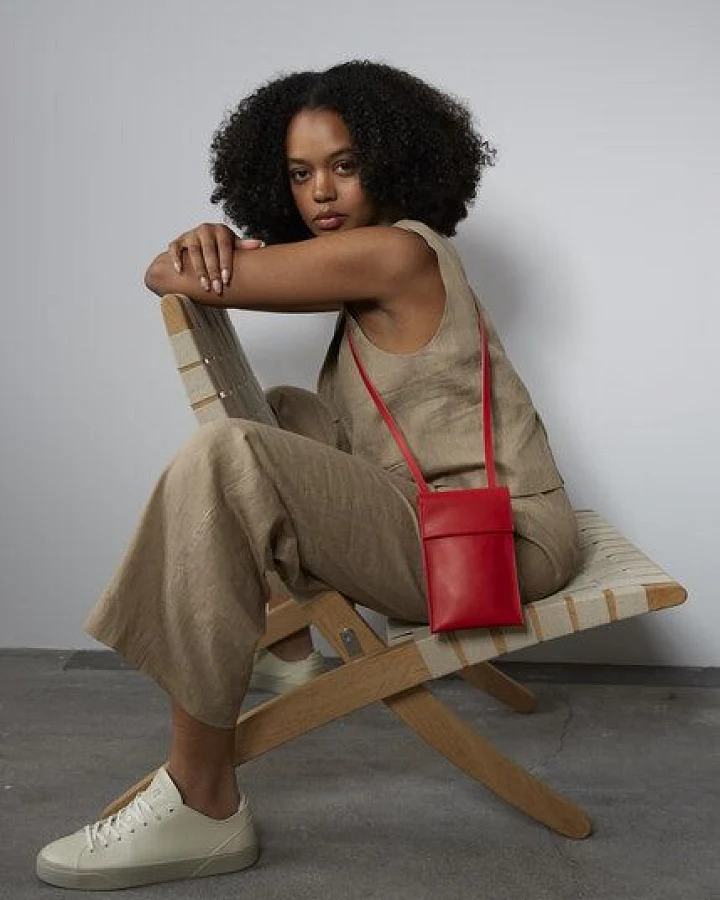 KATHRIN HEUBECK Crossbodytasche FOLD OVER MINI BAG