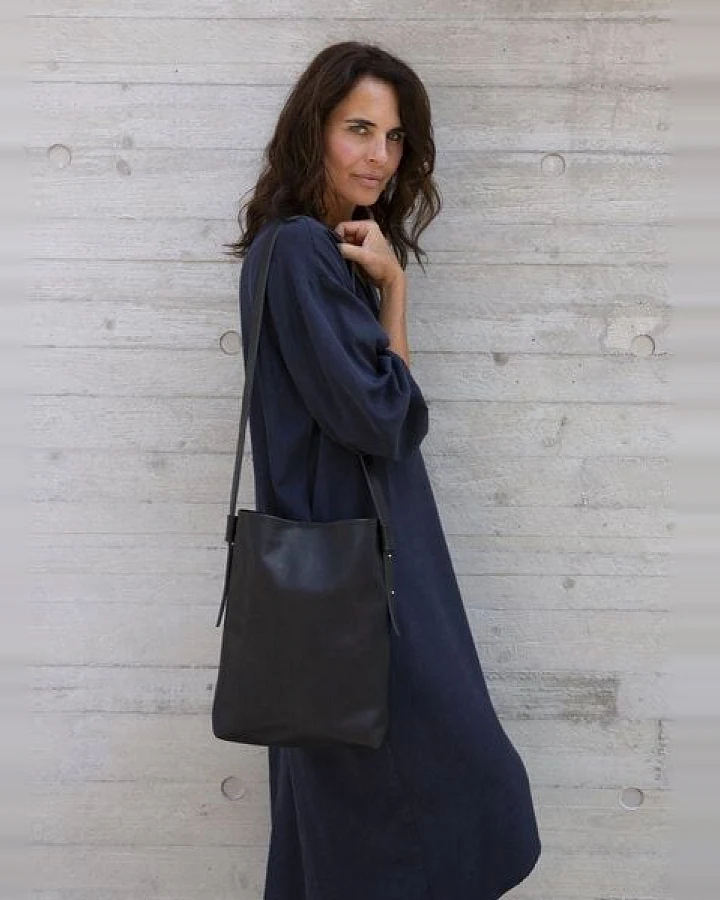 KATHRIN HEUBECK Crossbodytasche DOUBLE LOOP ADJUSTABLE