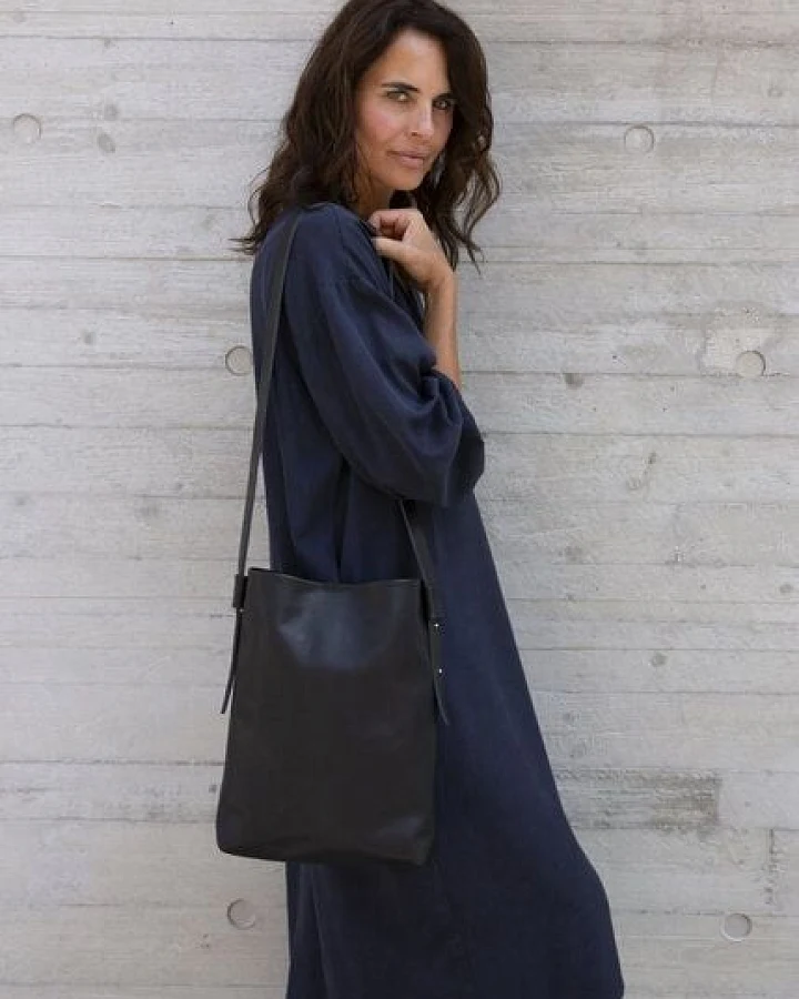 KATHRIN HEUBECK Crossbodytasche DOUBLE LOOP ADJUSTABLE