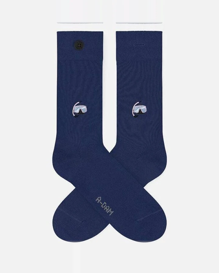 A-Dam Socken SNORKEL blue