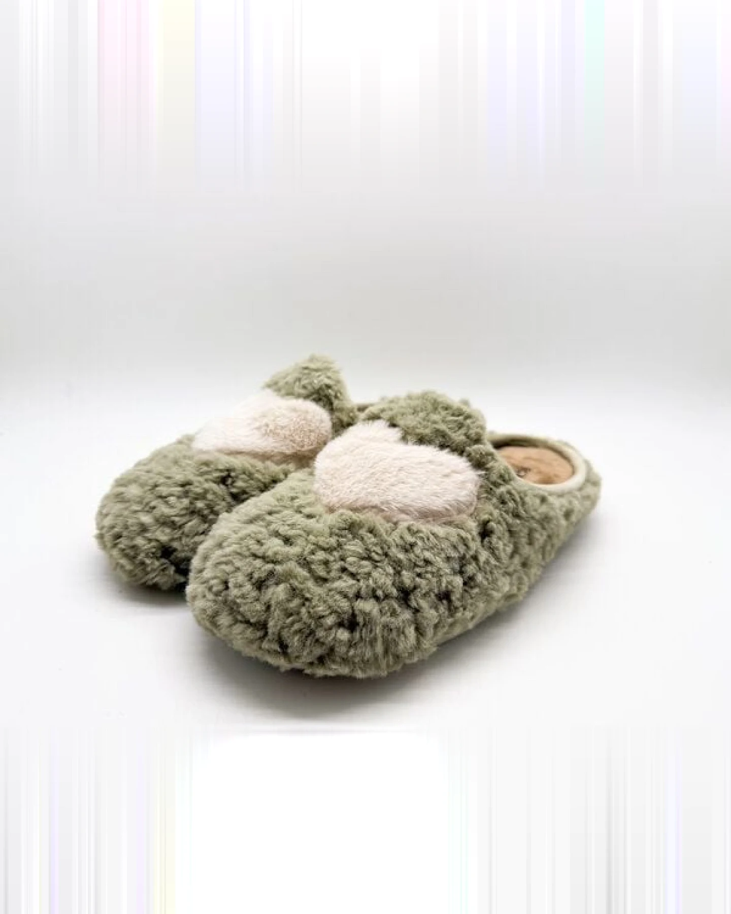 Rec Fluffy Heart Slipper von thies ® aus recyceltem PES – Ansicht 4