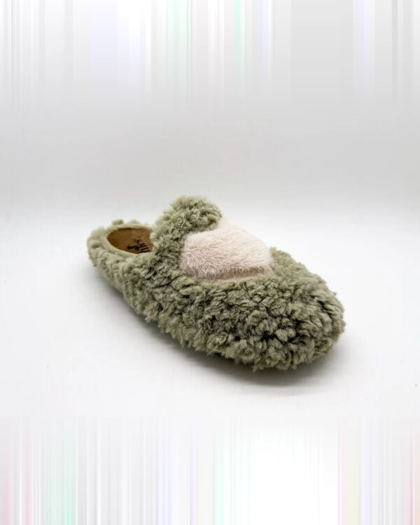 Rec Fluffy Heart Slipper von thies ® aus recyceltem PES – Ansicht 3