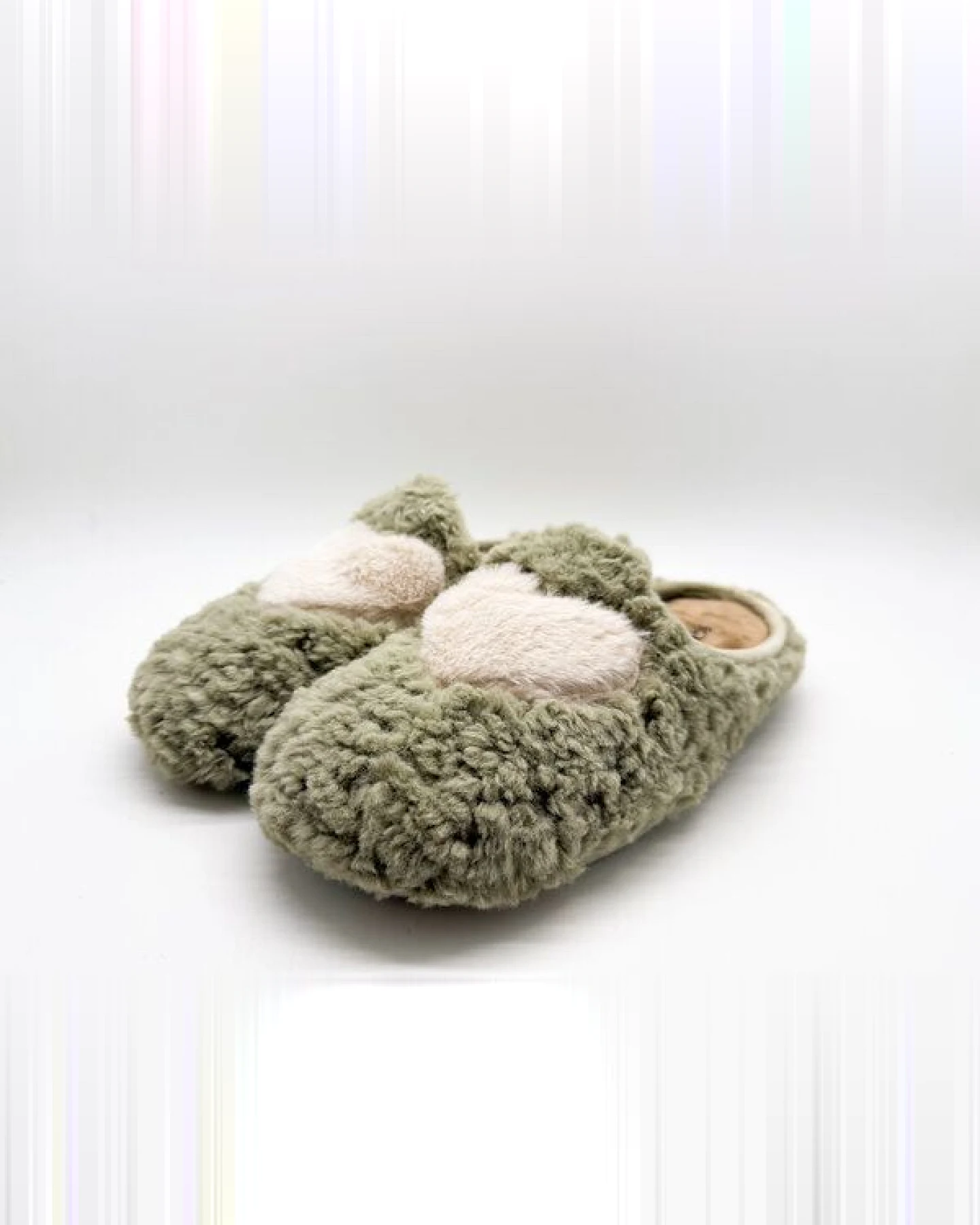 Rec Fluffy Heart Slipper von thies ® aus recyceltem PES – Ansicht 4
