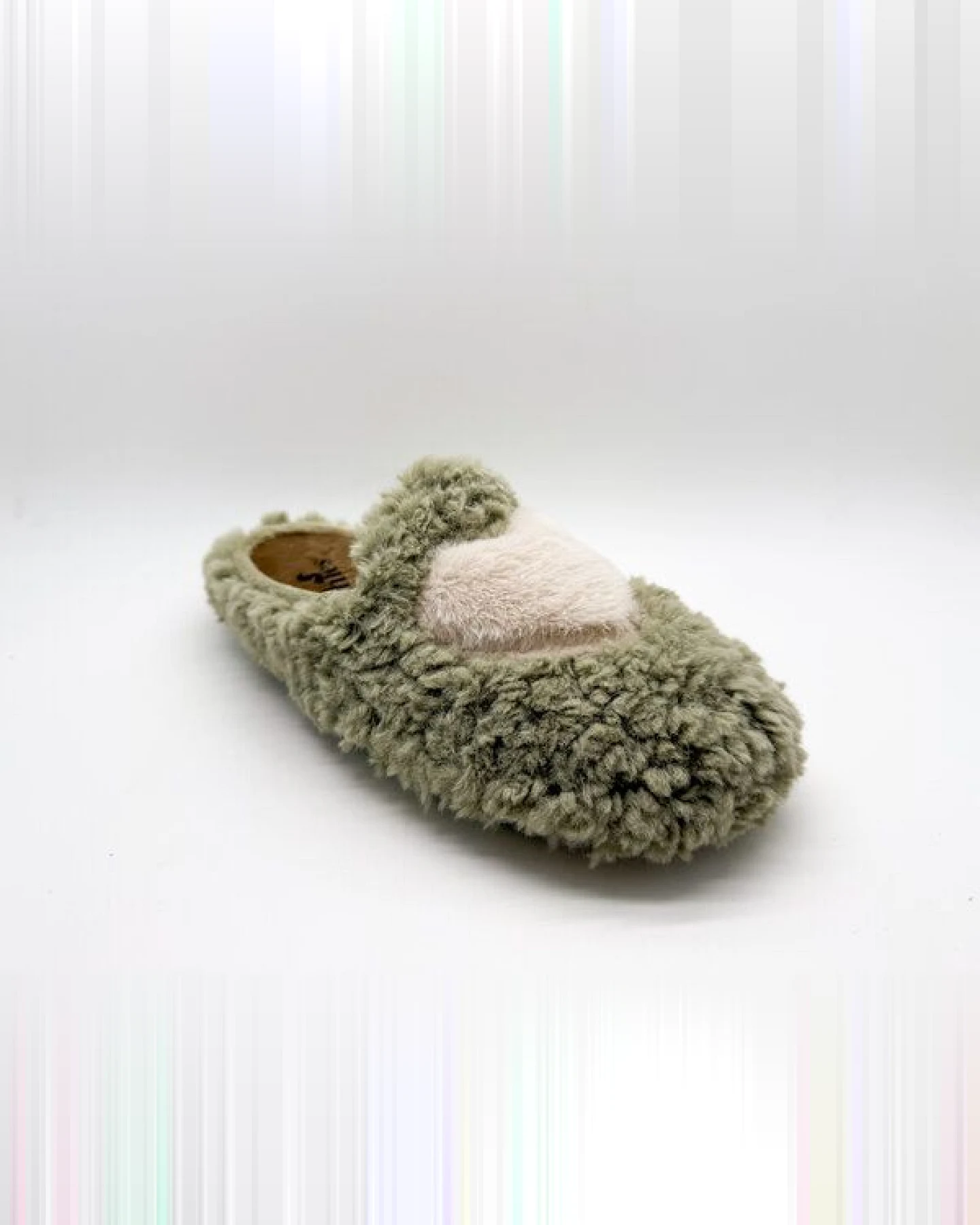 Rec Fluffy Heart Slipper von thies ® aus recyceltem PES – Ansicht 3