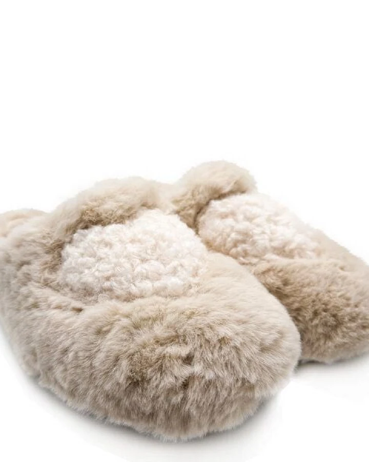 Rec Teddy Heart Slipper von thies ® aus rec. PES