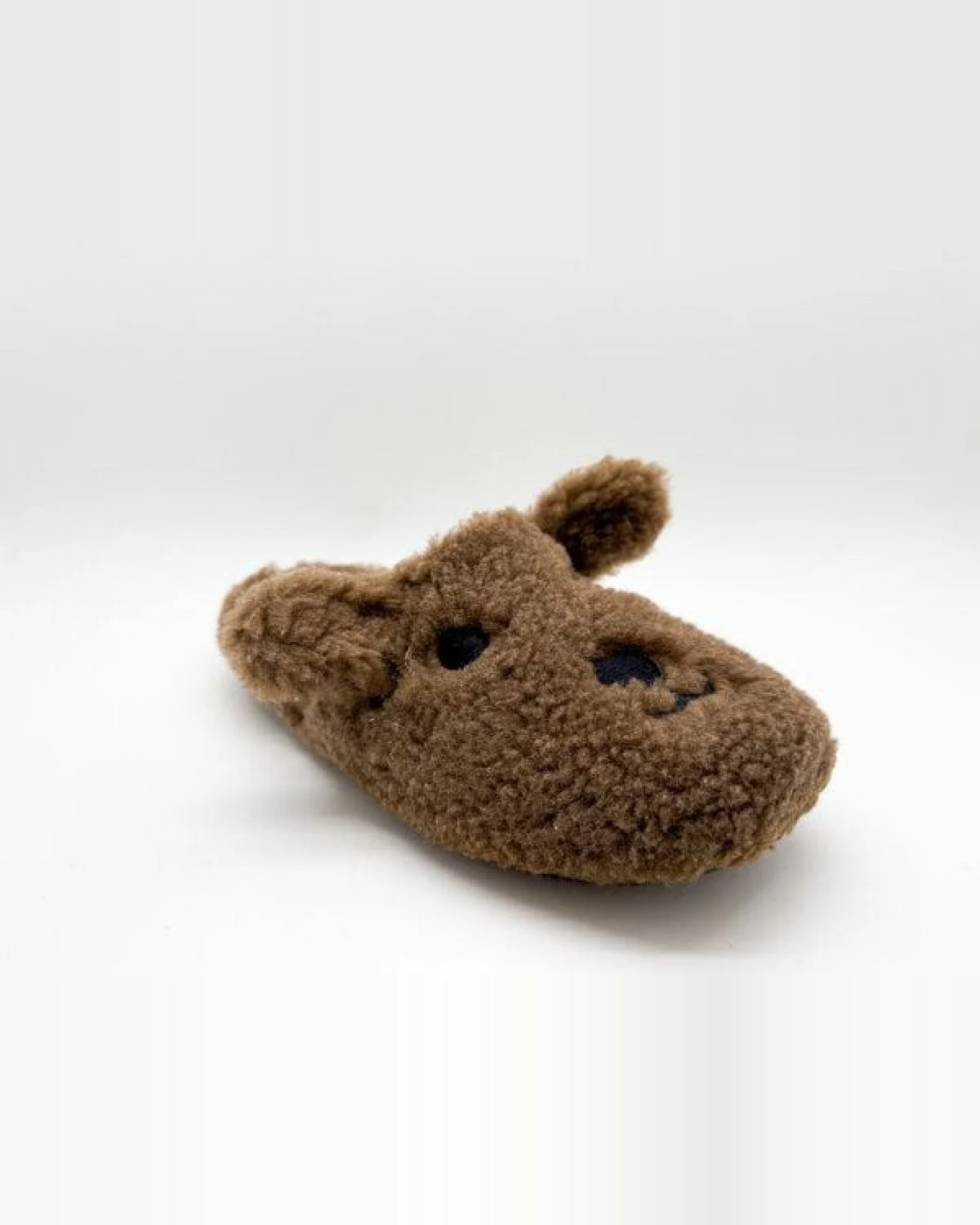 Veganer "thies ® Organic Bear Slipper" aus kuscheliger Biobaumwolle – Ansicht 2