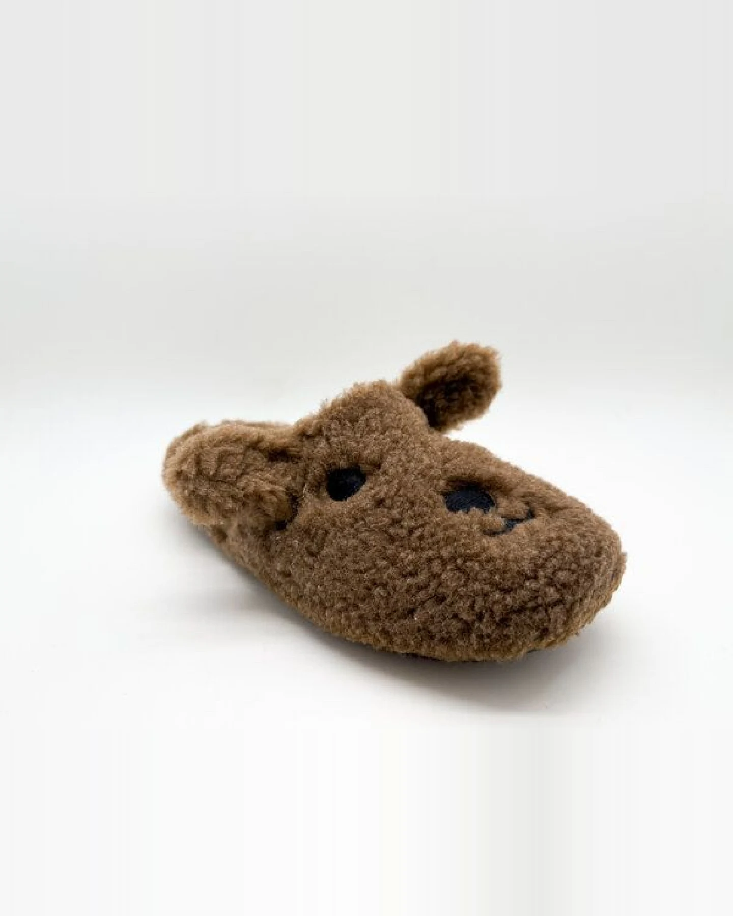 Veganer "thies ® Organic Bear Slipper" aus kuscheliger Biobaumwolle – Ansicht 2