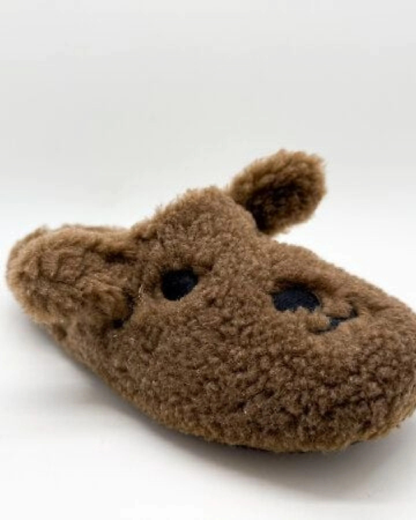 Veganer "thies ® Organic Bear Slipper" aus kuscheliger Biobaumwolle – Ansicht 2